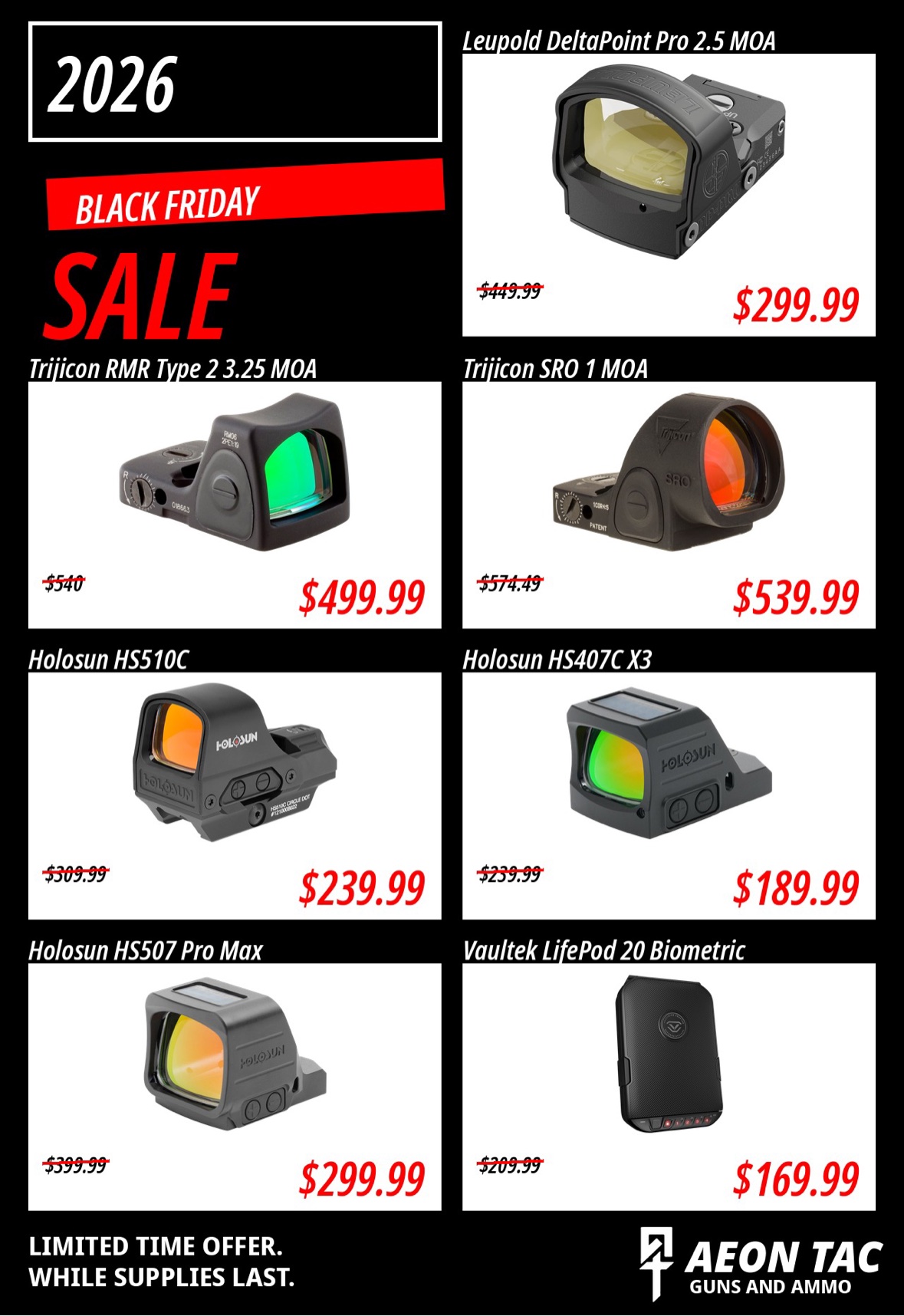 Optics and gear deals